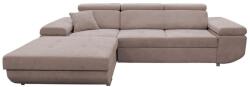 Filex CASTELO balos L-alakú ágyazható sarokülőgarnitúra tárolóval, bézs MAXIMO NEW (GANS) LEFT (FF0037)
