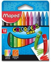 Maped Color'Peps Wax háromszögletű zsírkréta 12 színben (00859861011)