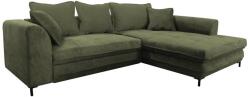 Filex LAGOA kinyitható, L-alakú, jobbos sarokkanapé tárolóval, zöld GUSTO (GENOA) RIGHT (FF0016)