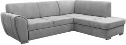 Filex SERPA jobb oldali, kihúzható L-alakú sarokkanapé tárolóval, szürke DORIS RIGHT (FF0004)