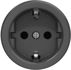 Kliklap Kliklap - Vintage otthoni aljzat keret nélkül SCHUKO 230V/16A antracit KA0110 (KA0110)