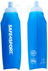 SAFE4SPORT Soft flask rugalmas vizes palack nagy 750 ml 0, 75 LITER kék