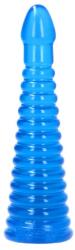 Toyz4Lovers Tito Dop Anal Extrem din Jelly Albastru Transparent 26, 5 cm O Experienta de Introducere Progresiva