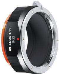 K&F Concept CANON EOS SONY E adapter PRO - Sony E Canon EF EF-S átalakító - EF-NEX (KF06.437)