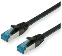 Valueline Patch kábel S/FTP, CAT6A, 0, 5m, fekete (21.99.1960-100)