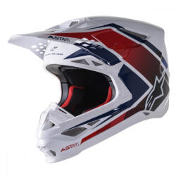 Alpinestars SM10 CARB WT/RD/B bukósisak XL méret (M140-1547)