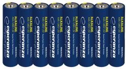 Esperanza AAA Alkáli Elem 8db/csomag (EZB104) - pcland