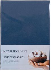 Naturtex Jersey gumis lepedő Iron Blue 90-100x200 cm