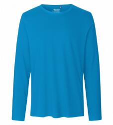 Neutral Tricou cu mânecă lungă pentru bărbați din bumbac organic Fairtrade - Albastru safir | 2XL (NE-O61050-1000237241)