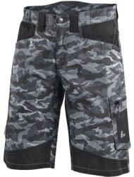 CXS Șorturi de lucru bărbătești CXS SOLIS FLEX - Camuflaj / neagră | 50 (1060-130-736-50)