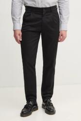 Calvin Klein nadrág férfi, fekete, chino, K10K114104 - fekete 32/32