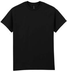 Gildan Férfi rövid ujjú póló fekete (gi2000bl-5xl)