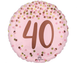 anagram Szám, Számos fólia lufi 18" 45cm - 40-es lufi (LUFI627484)