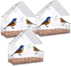  HÁRMAS CSOMAG - Madáretető ablakra és erkélyre (DS99964722)