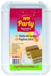 TUTI Papírtálca, 13, 5 x 20 cm, 25 db, TUTI "Party (KHT1089) - bestoffice