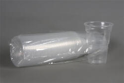  Műanyag söröspohár, 5 dl, 50 db, víztiszta (1020016400) - bestoffice