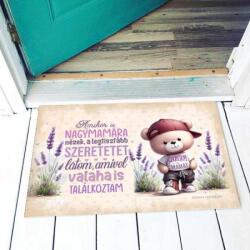 Lábtörlő - Amikor a Nagymamára nézek - Ajándék Nagymamának (NA063)