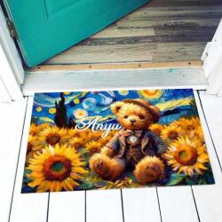 Lábtörlő - Anya - Van Gogh stílusú - Ajándék Anyának - Anyák Napi Ajándék (NA067)