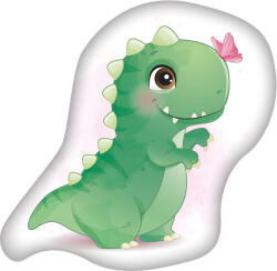Carbotex Dinoszaurusz Butterfly formapárna, díszpárna 33x28 cm (CBX235062KSZ)