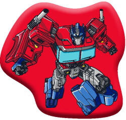 Carbotex Transformers Red Autobot formapárna, díszpárna 39x42 cm Velúr (CBX241023TRAA)