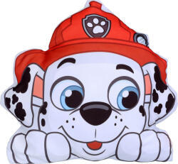 Carbotex Mancs Őrjárat Marshall formapárna, díszpárna 40 cm Velúr (CBX201064PAW) - kidsfashion