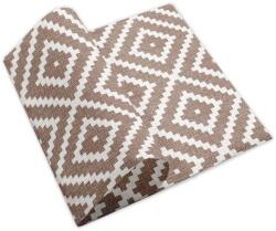 Pack Service Textúrált szalvéta "Paco világosbarna" 40x40 cm 50 lap/csomag