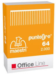 PRIMULA Tűzőkapocs, 6/4, PRIMULA Punto Oro 64, arany (1001101) - bestoffice