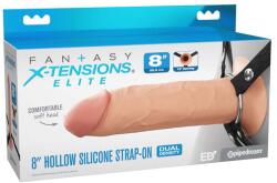  Strapon Silicone Hollow Dual Density