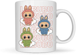 Labubu - Színes karakter kavalkád bögre (798731)