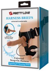 Pretty Love Strapon cu Ejaculare Oher Harness Briefs