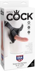 King Cock Strap on Harness cu Dildo