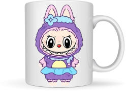 Labubu - Lila nyuszis jelmez bögre (903134)