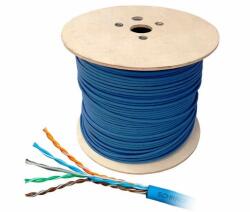 Schrack Cablu U/UTP Cat6, Schrack HSEKU423P4, 305m, PVC, Eca, albastru (HSEKU423P4)