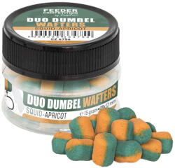 Feeder Competition Duo Dumbel Wafters horogcsali, o8x12 mm, squid(tintahal), sárgabarack, 15 g (CZ4754)