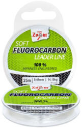 Carp Zoom Lágy fluorocarbon előke zsinór, o 0, 49 mm, 25 m, 17, 3 kg (cz5126)