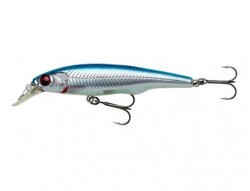 Savage Gear Gravity twitch sr wobbler, 6, 7 cm, 6 g, Blue chrome, vízközt lebegő (71647)