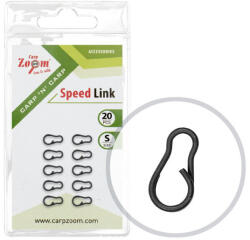 Carp Zoom Gyorskapocs szerelékkészítéshez, S (8, 6x4, 2), 20 db (CZ1960)