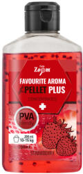 Carp Zoom Favourite folyékony aroma pellettel, eper, 200 ml (CZ0700)
