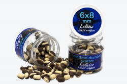 BaitBait Method dumbel Wafter Lelkész, 6x8 mm, keksz-vajsav, fehér-barna, 20 g (BBMD-LE68)