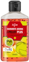 Carp Zoom Favourite folyékony aroma pellettel, mangó, 200 ml (CZ0687)