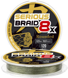 Carp Zoom Serious 8X fonott zsinór, o 0, 23 mm, 120 m, 16, 57 kg, zöld (CZ0427)