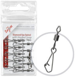 Carp Zoom Forgó horgoskapoccsal, #4, 10 db (CZ0831)