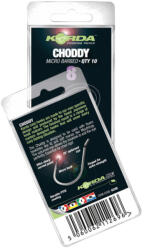 Korda Choddy horog, 4, 10 db (KCH4)