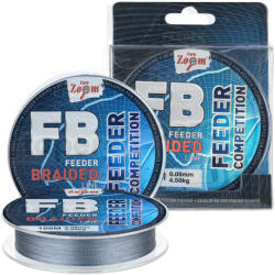 Carp Zoom Feeder Fonott Zsinór, o 0, 06 mm, 100 m, 4, 24 kg, világosszürke (CZ0207)