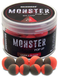 Haldorádó Monster Pop Up Big Carp, 13-17 mm , máj, vér, 50 g (HD24160)