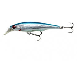 Savage Gear Gravity twitch sr wobbler, 8, 3 cm, 10 g, Blue chrome, vízközt lebegő (71653)
