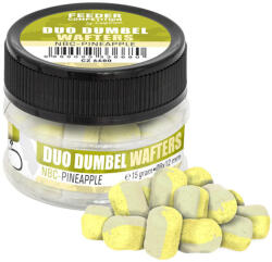 Feeder Competition Duo Dumbel Wafters horogcsali, o10x14 mm, vajsav (NBC), ananász, 15 g (CZ3251)
