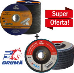  Pachet discuri 20 buc BRU171 + 10 buc BRU182 (PACHET DISCURI 20 BUC BRU171) Disc de taiere