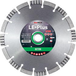 Diatech Disc diamantat Diatech LE-PLUS 230mm pentru beton (LE-PLUS 230MM PENTRU BETON) Disc de taiere