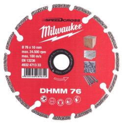  Disc diamantat multimaterial DHMM Milwaukee 76mm (76MM) Disc de taiere